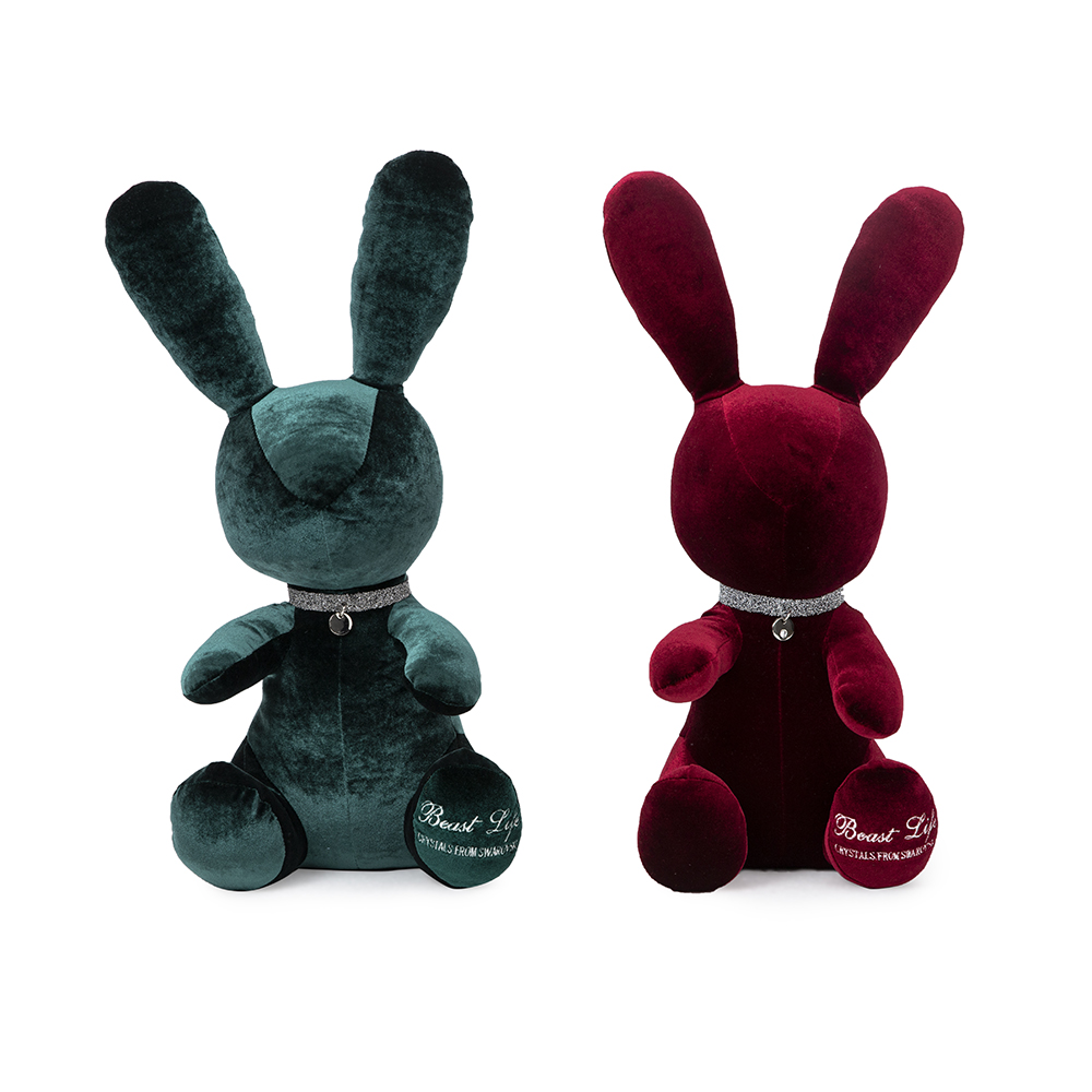 Vintage-Handmade-Rabbit-with-Bell-Collar