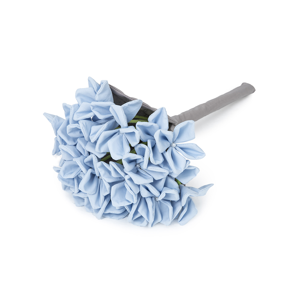 Blue hydrangea fabric-DIY Bouquet 