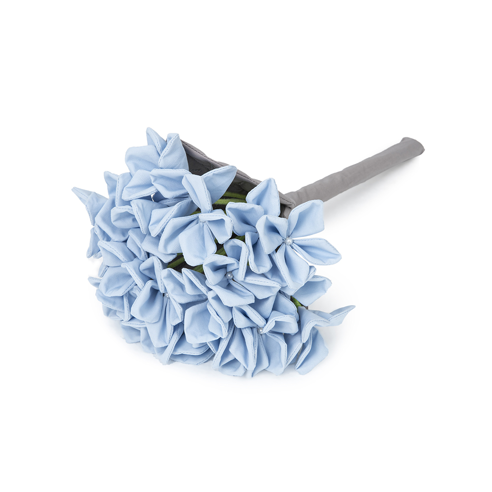 Blue hydrangea fabric-DIY Bouquet