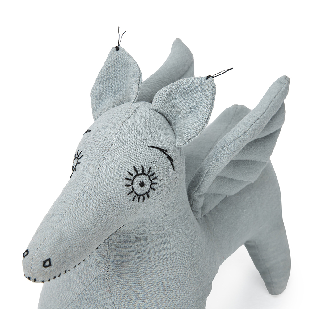 Handmade Stuffed Dolls Zhangshang Tengu Cute Plush Toys with a Unique Twist 