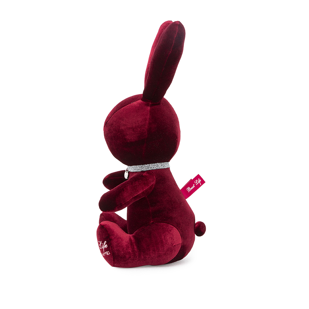 Vintage-Handmade-Rabbit-with-Bell-Collar
