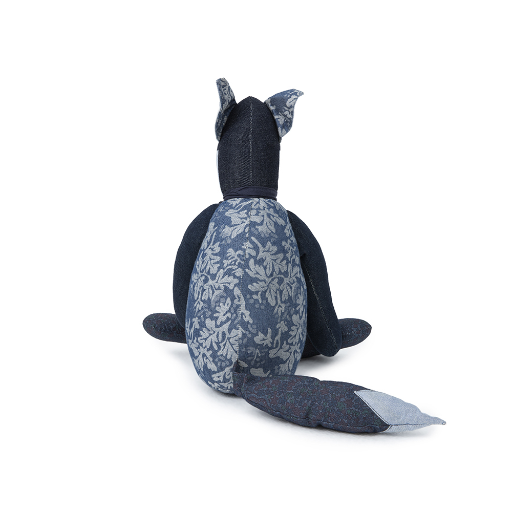 Dark Blue Tiny Fox Doll 
