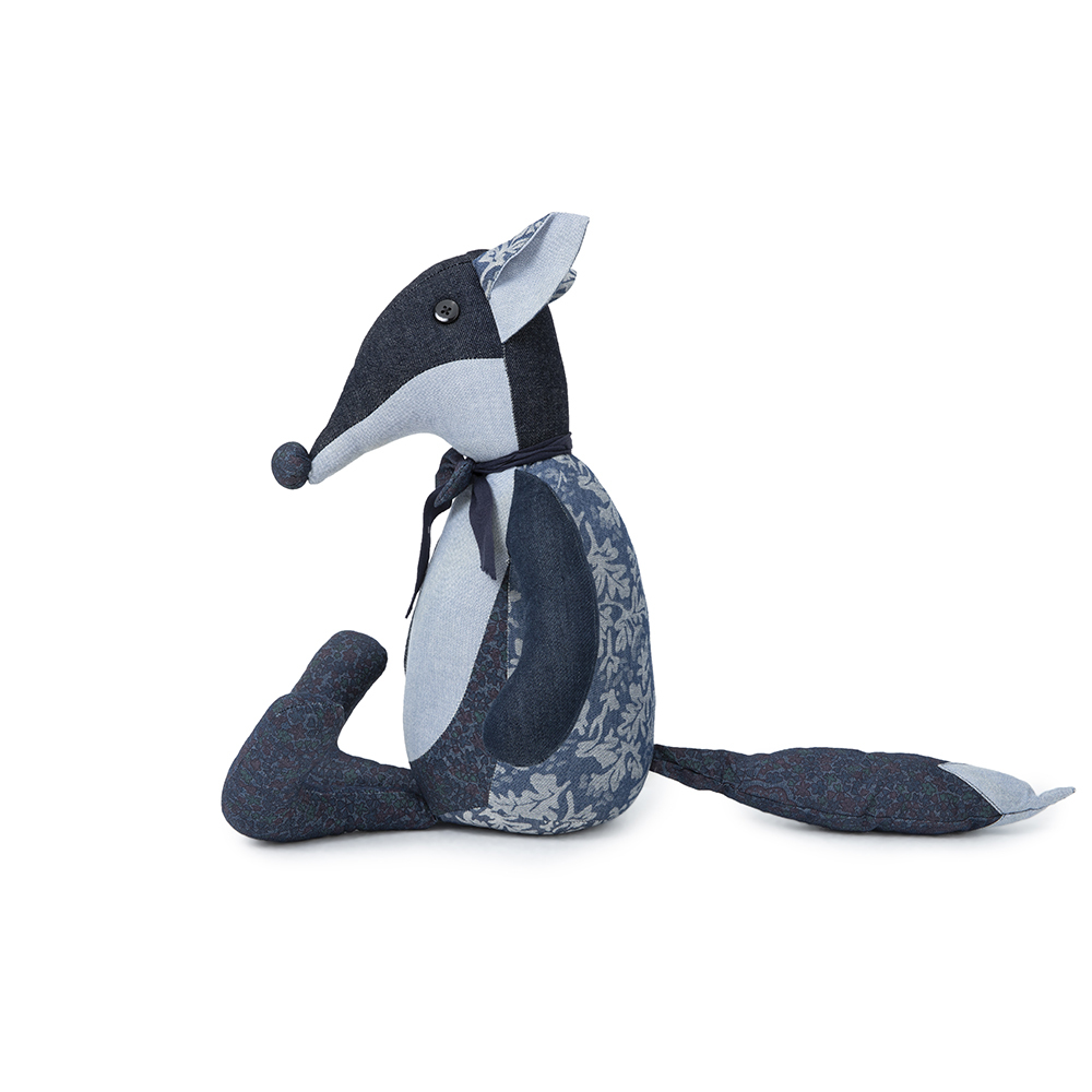 Tiny Fox Doll With Bow Tie