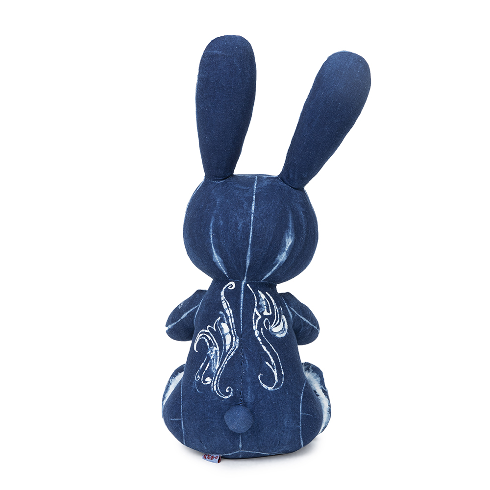 Vintage-Handmade-Crochet-Rabbit-Doll 