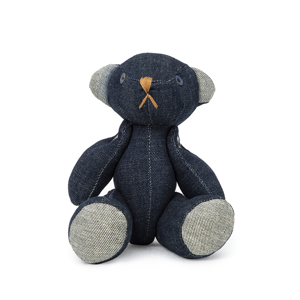 Blue Care Bear handmade bear doll