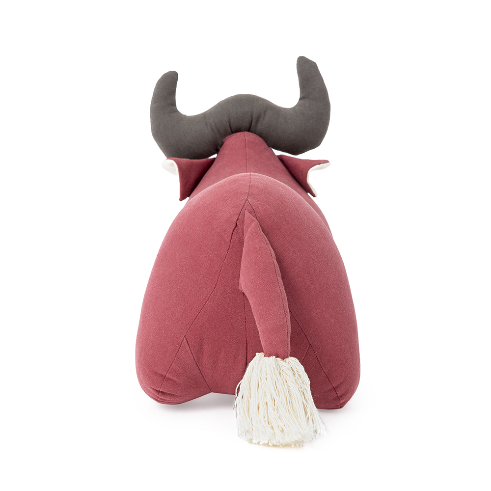 Baby Bison with a fur tail