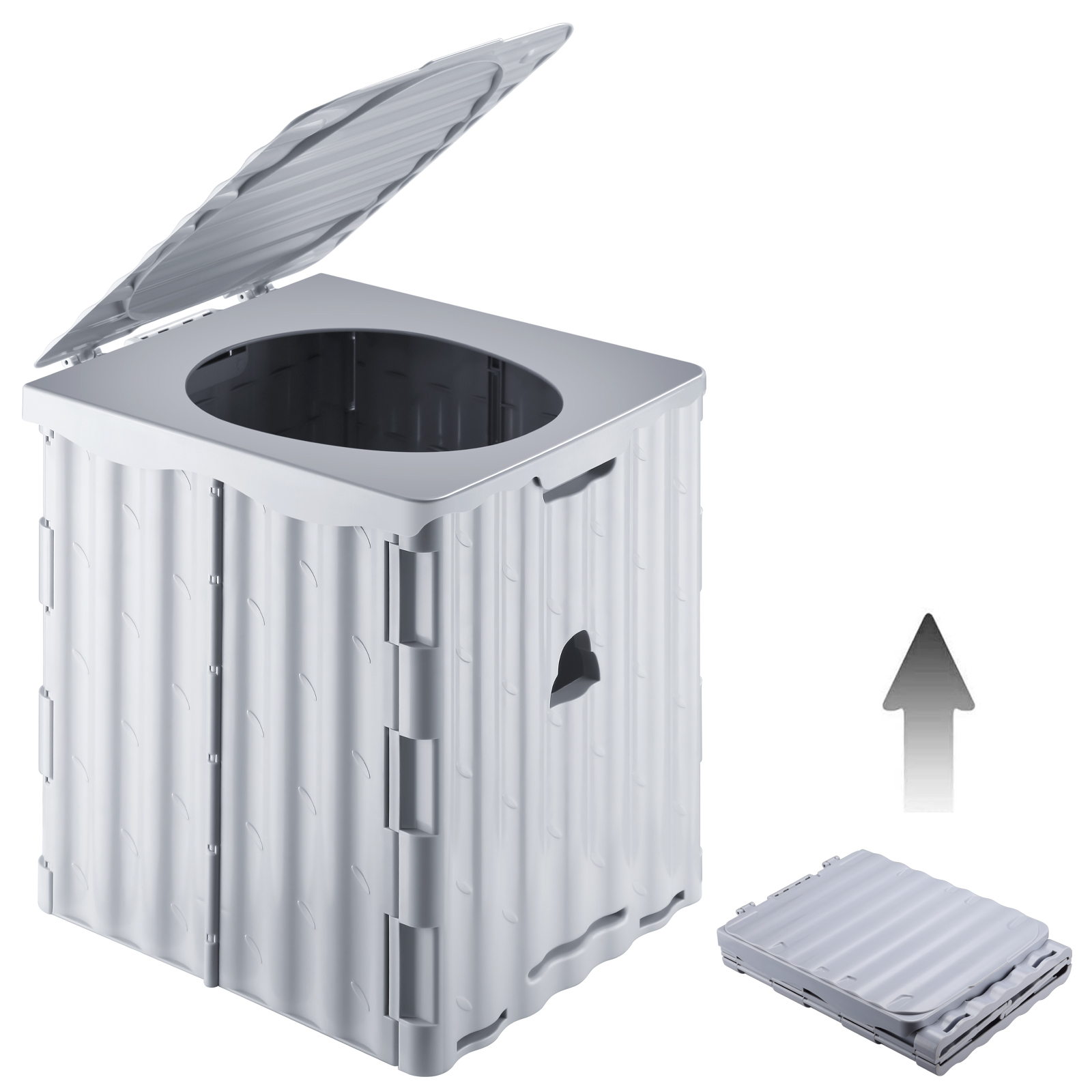 triptips portable folding toilet