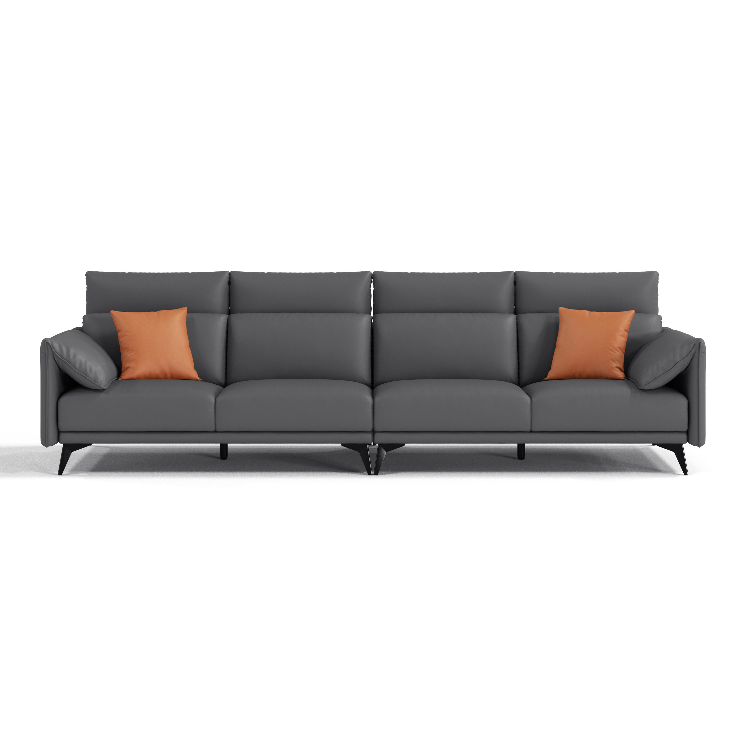LINSY Venus Sectional Sofa 4-Seater | Vegan Leather | Cat Friendly Sectional