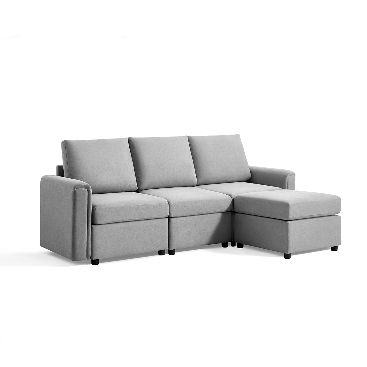 LINSY Rubik 4-Piece Sectional