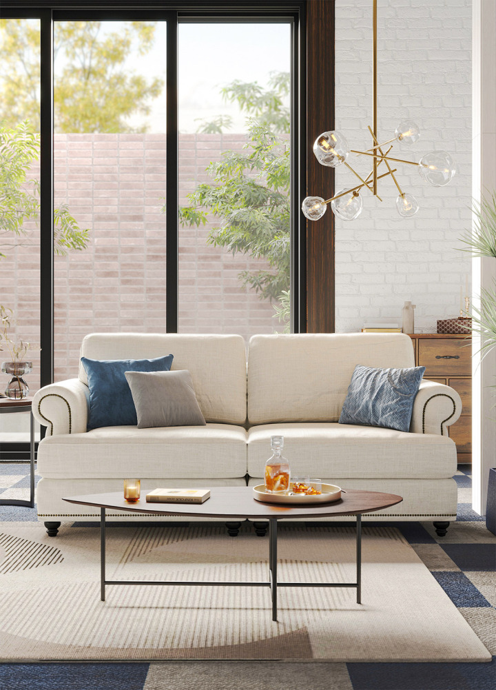 Linsy® Home Furniture Buy Loveseat,Sectional Sofa,Pet Friendly Sofa