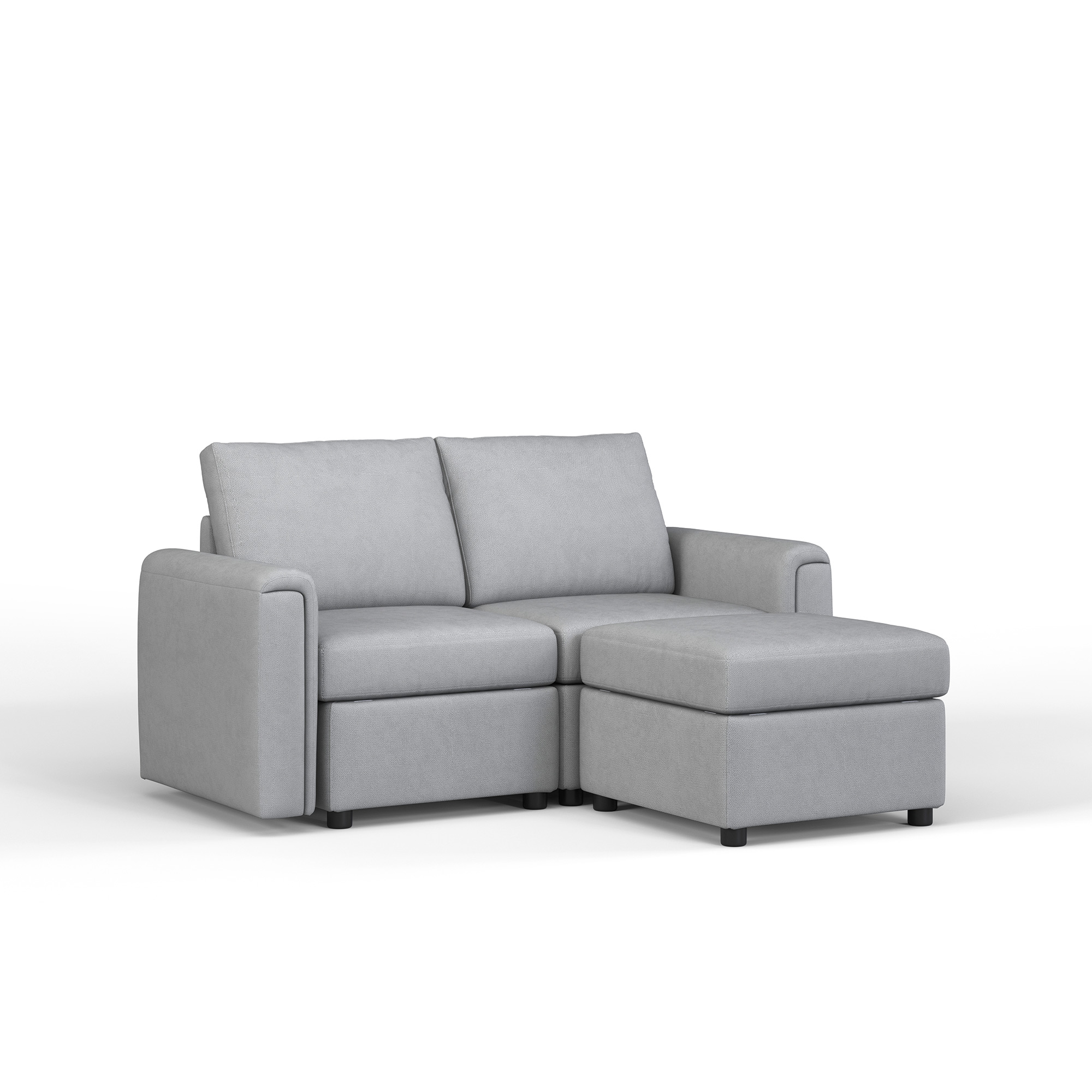 LINSY Rubik 3-Piece Modular Sectional Sofa
