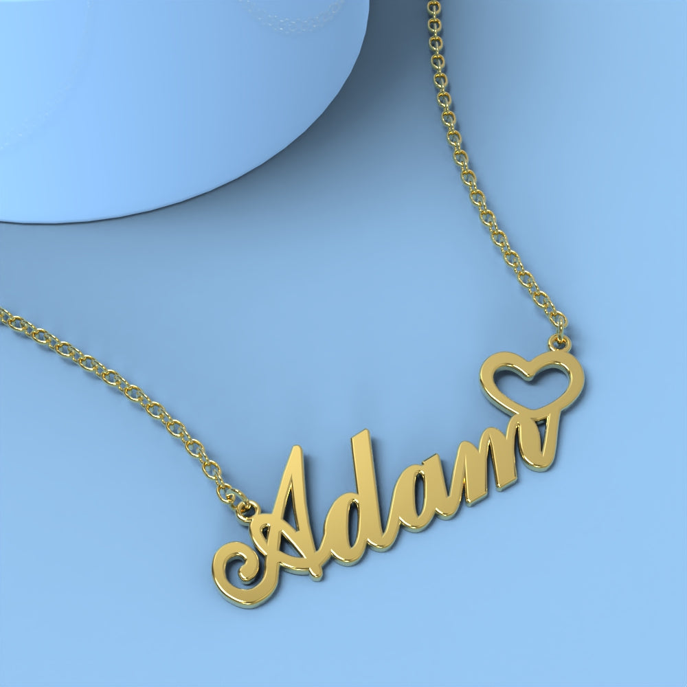 "Cherish Every Day" Personalized Name Necklace