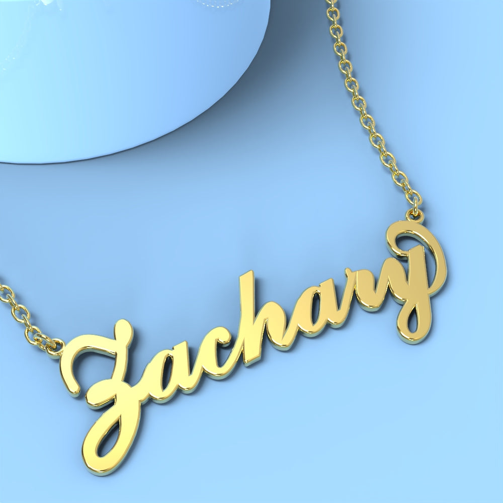"Love Yourself" Personalized Name Necklace
