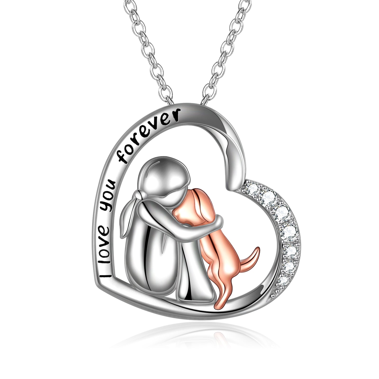 "Thanks for Your Company" Memorial Pendant Necklace Cute Gifts For Teen Girls-YITUB