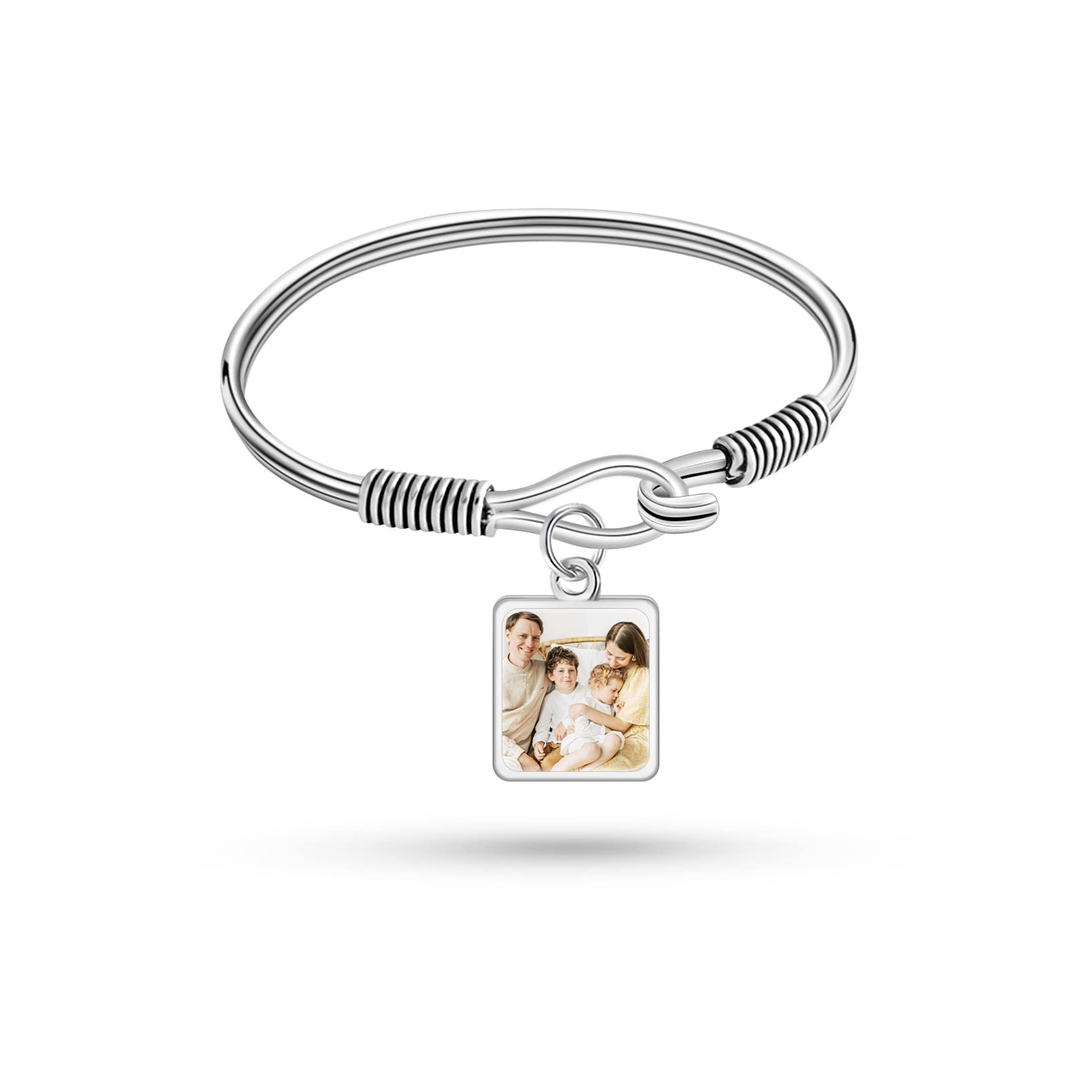 Adjustable Bracelet with Photo for Women