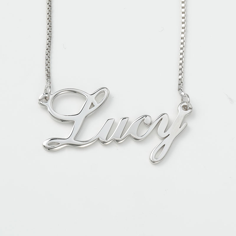 "Every Chapter of Your Unique Journey" Personalized Name Necklace