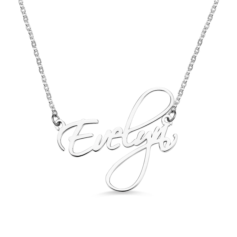 Personalized Calligraphy Name Necklace-YITUB