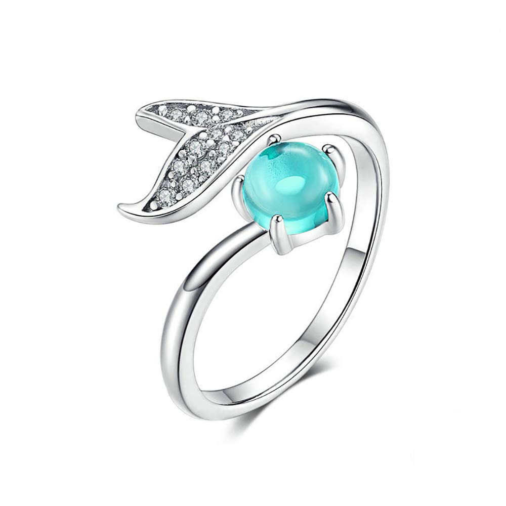 Adjustable Mermaid Ring for Women