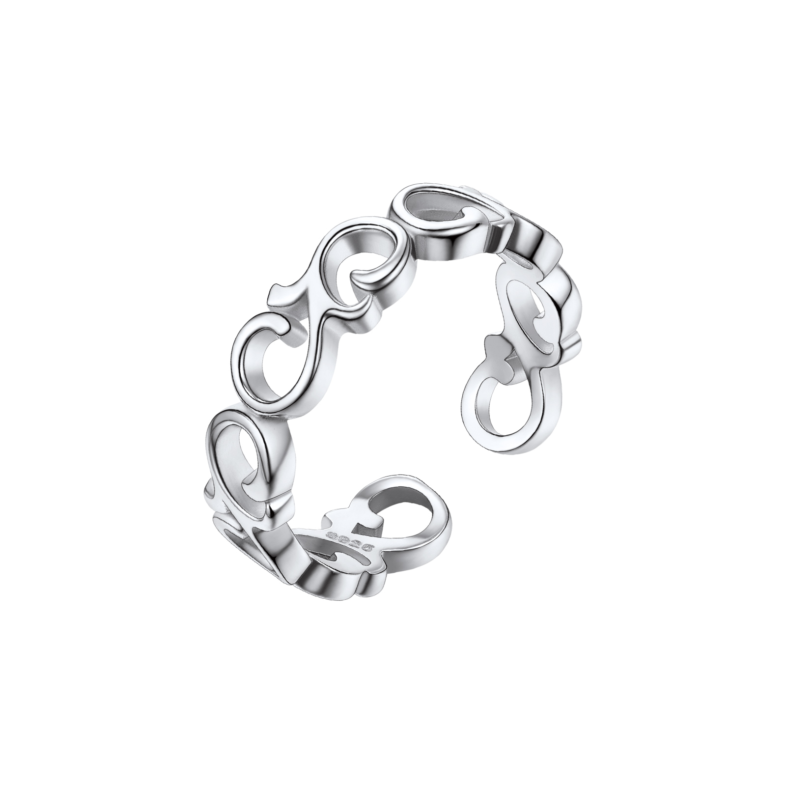 ChicSilver Sterling Silver Celtic Ring For Women