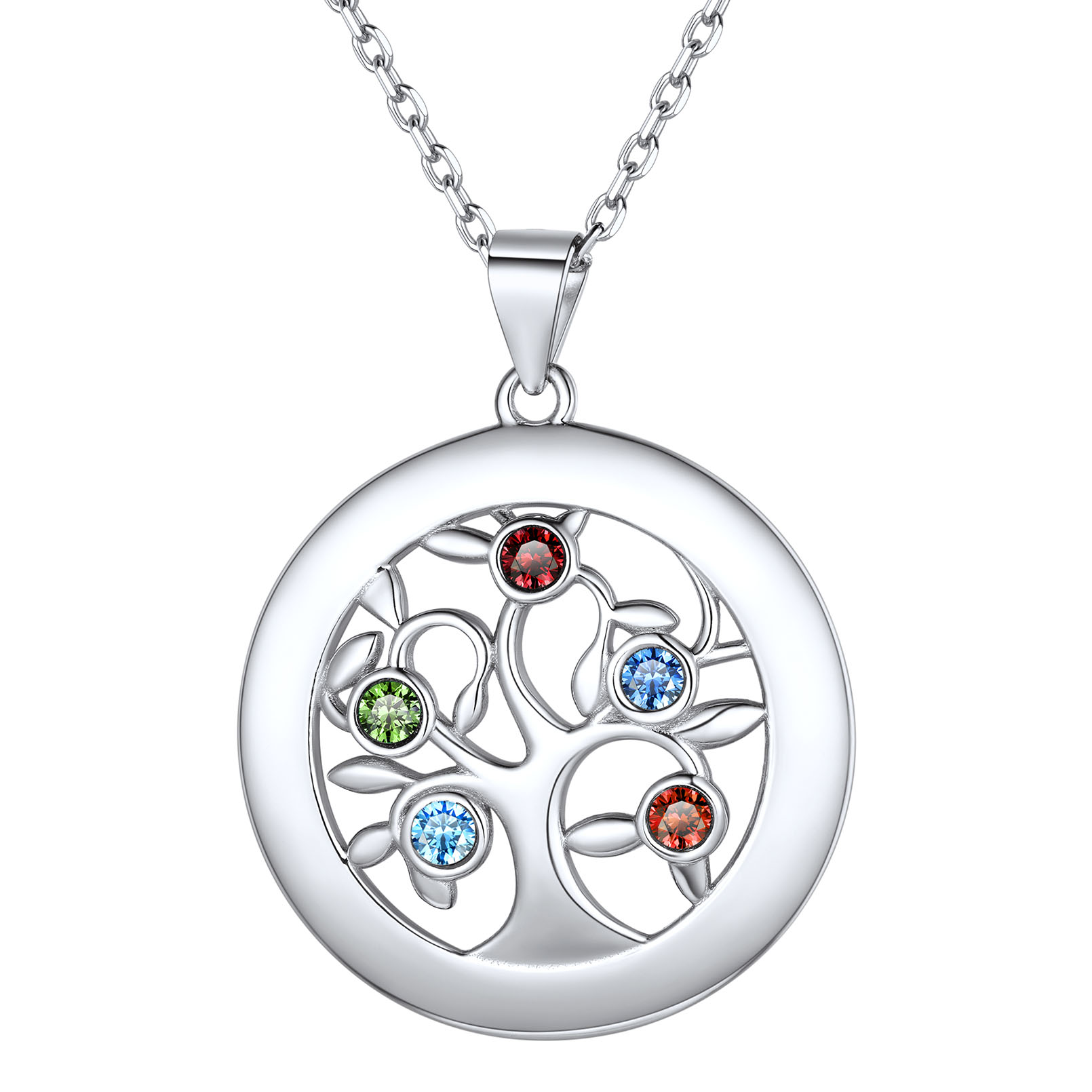 Custom Family Tree of Life Necklace 