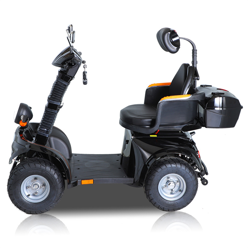 1000W Four Wheels Travel Mobility Scooter 60V 20AH Battery Motor Adult Senior