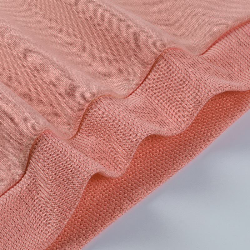 Women's Cartoon Embroidery Loose Pullover Sweater Round Neck Drop Sleeves Casual