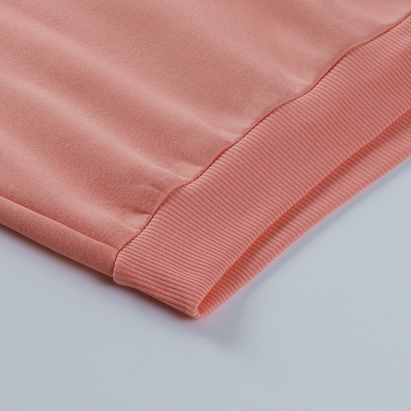 Women's Cartoon Embroidery Loose Pullover Sweater Round Neck Drop Sleeves Casual