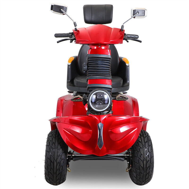 4 Wheels Travel Mobility Scooter 1000W 60V 20AH Battery Motor for Adult Senior