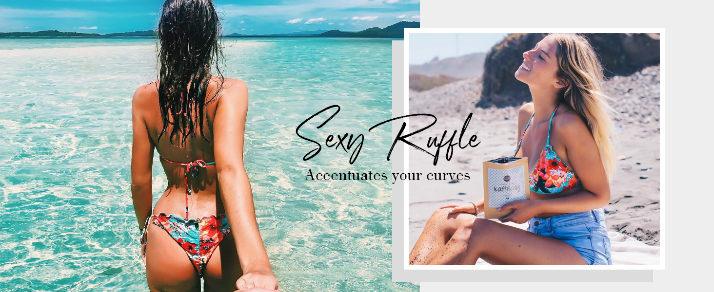 Wavy Triangle Bikini Set Brazilian Swimwear-022