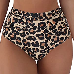 High Waist Swimsuit Bottom