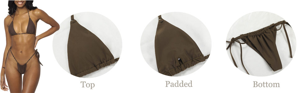 bikini set details