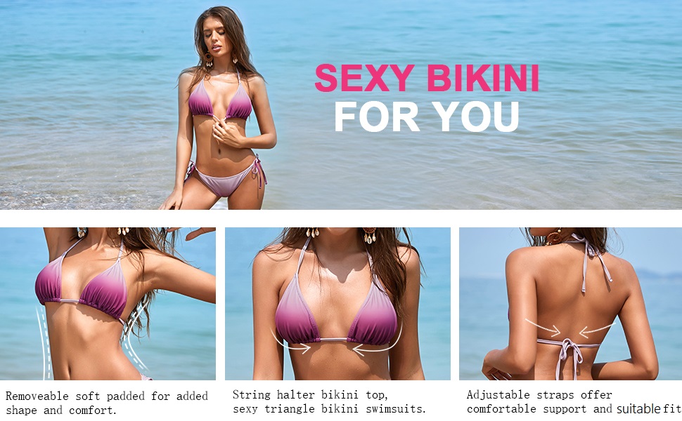 shekini triangle bikini