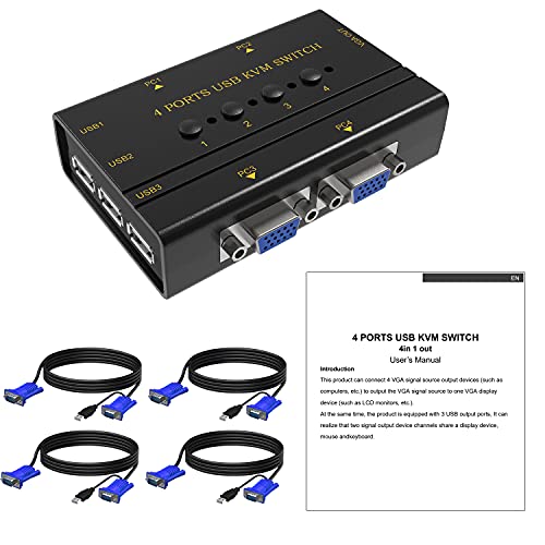 wireless kvm switch 4 port