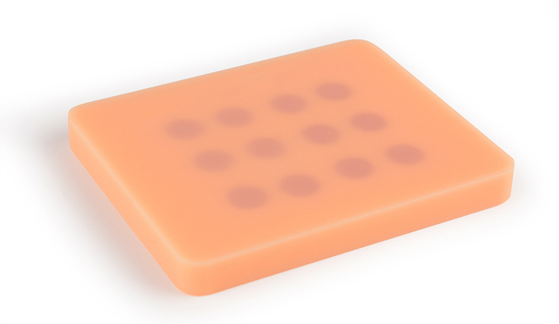 Coussin d'injection intradermique, 12 points