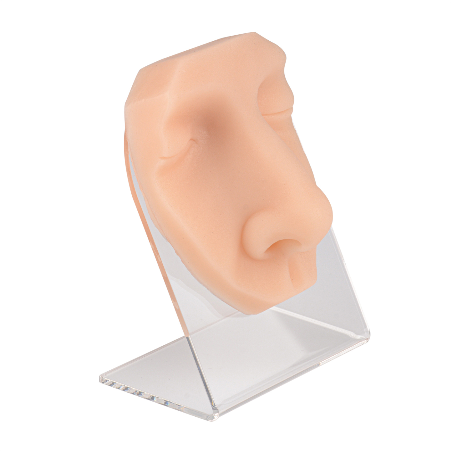 Ultrassist Silicone Nose Piercing Practice & Jewelry Display Model