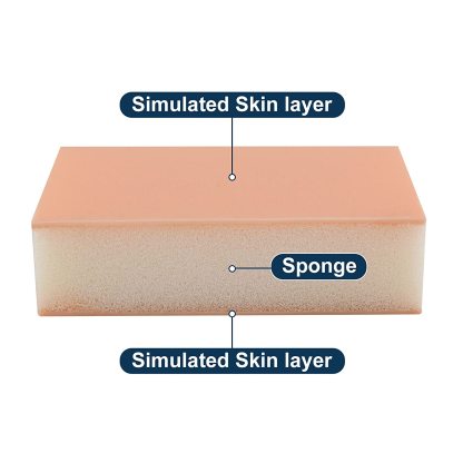 Ultrassist Silicone Injection Training Pad with 3 Layers