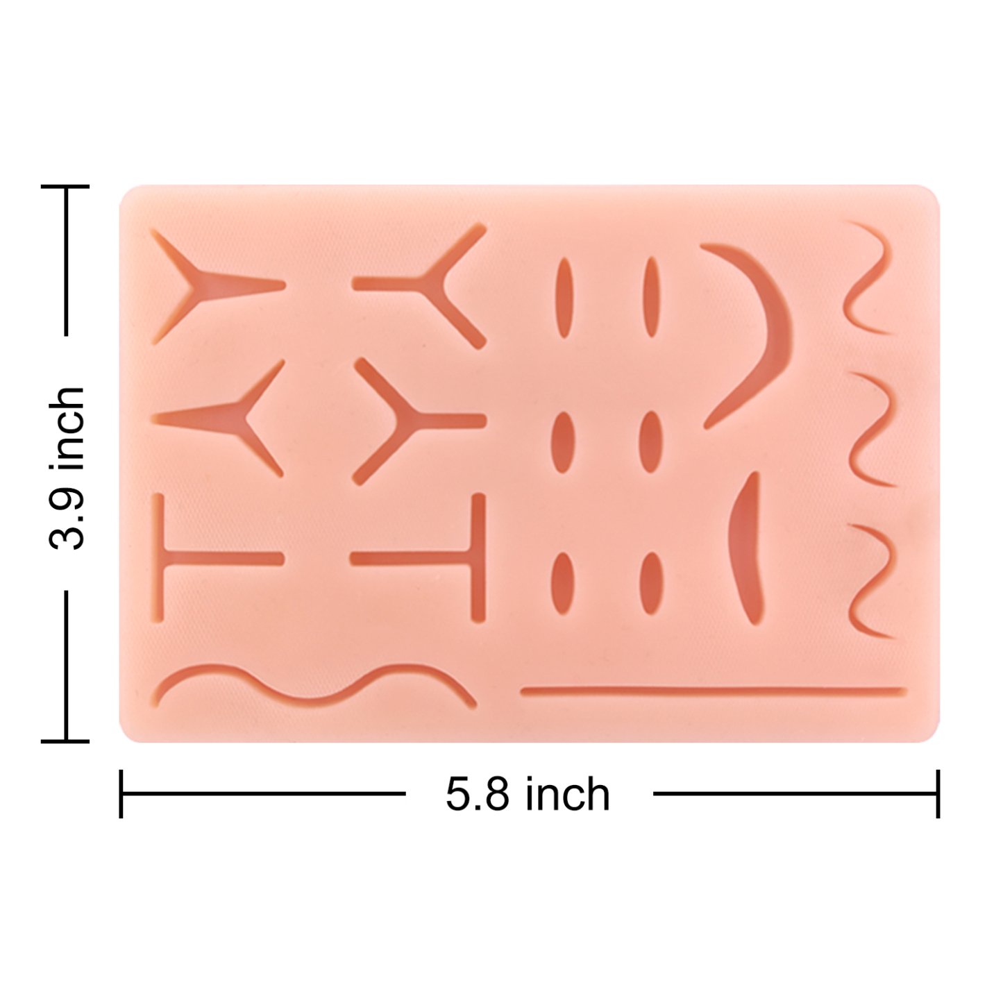 upgraded portable suture pad size
