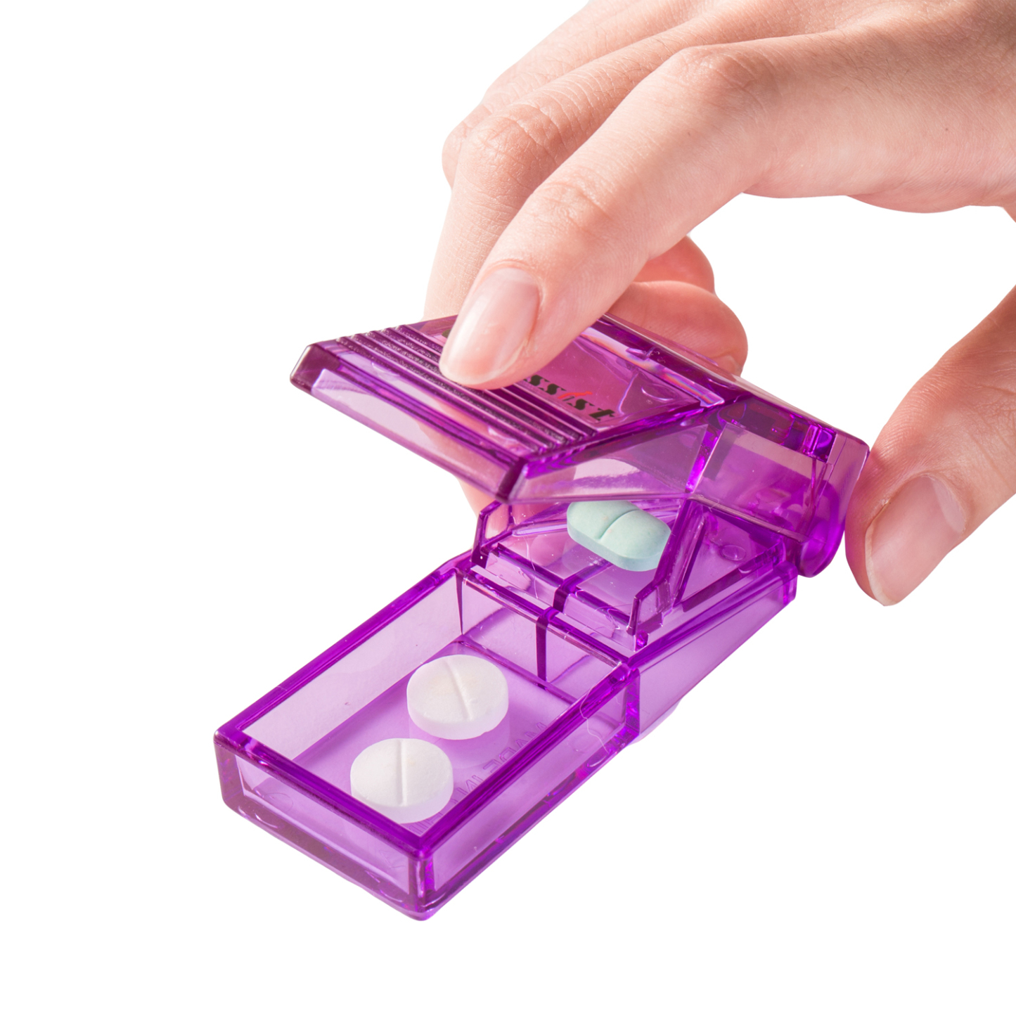 Easily Cutting Pills into Pieces with Ultrassist Pill Cutter