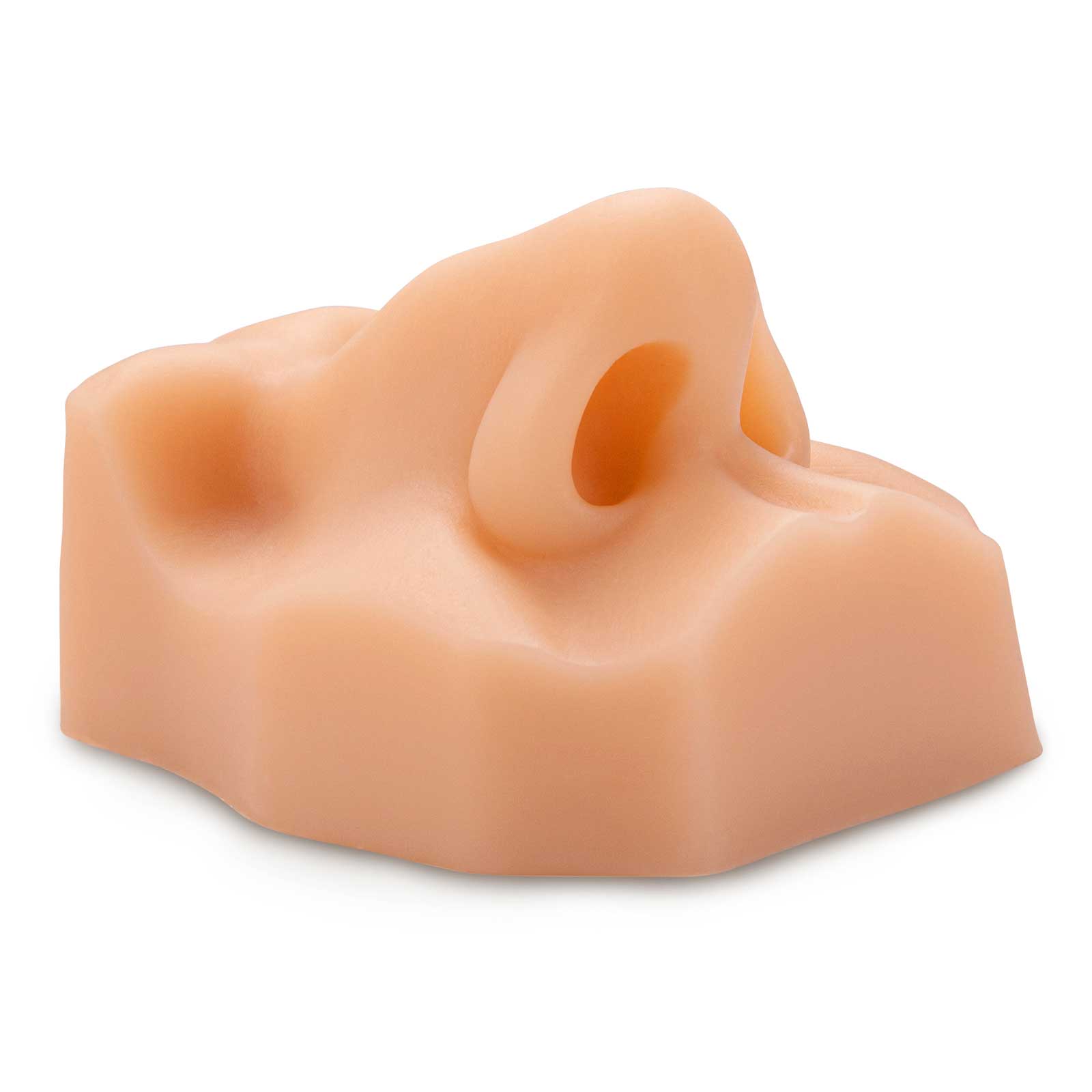 Ultrassist Soft Silicone Nose Model for Suture Practice, Jewelry Display