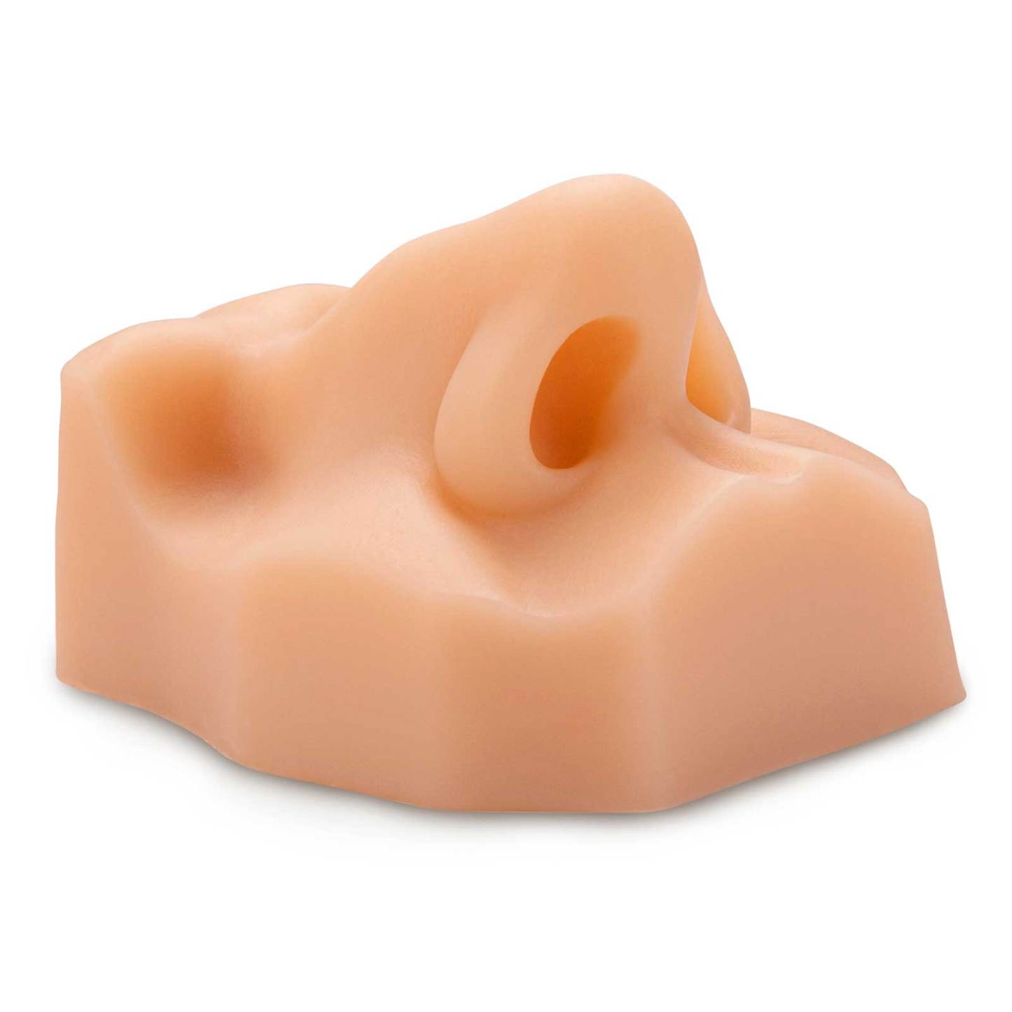 Ultrassist Soft Silicone Nose Model for Suture Practice, Jewelry Display
