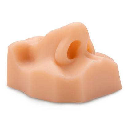 Ultrassist Soft Silicone Nose Model for Suture Practice, Jewelry Display