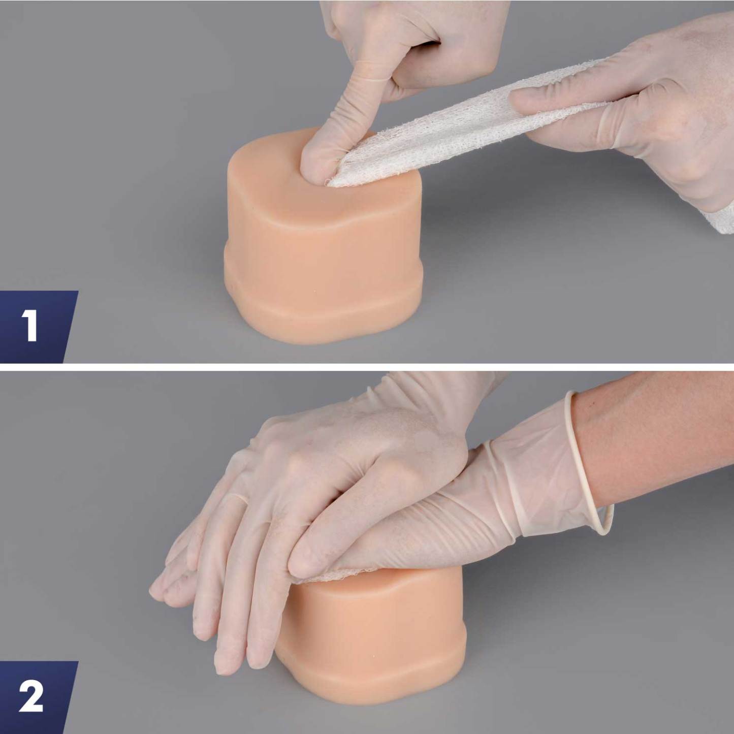 Ultrassist Wound Model for Wound Packing Training with Gauze