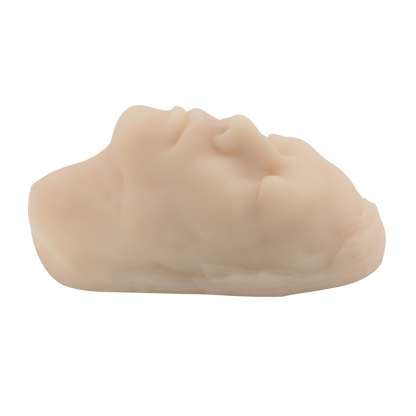 Ultrassist Male Silicone Mannequin Head with Simulated Skull Inside