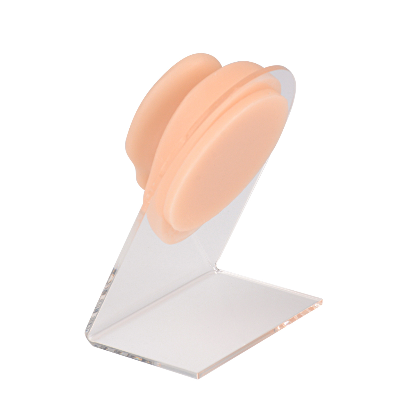 Ultrassist Practice Piercing Ear Silicone Model with Acrylic Stand