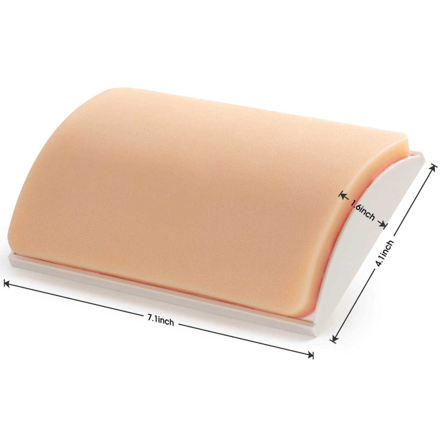 Ultrassist DIY Wounds Suture Pad with Arched Base Size