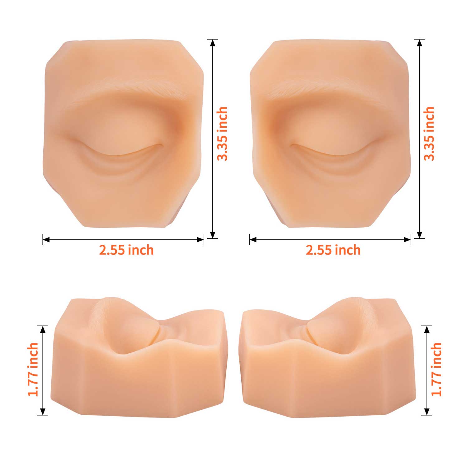 Ultrassist Silicone Left & Right Eye Model Size