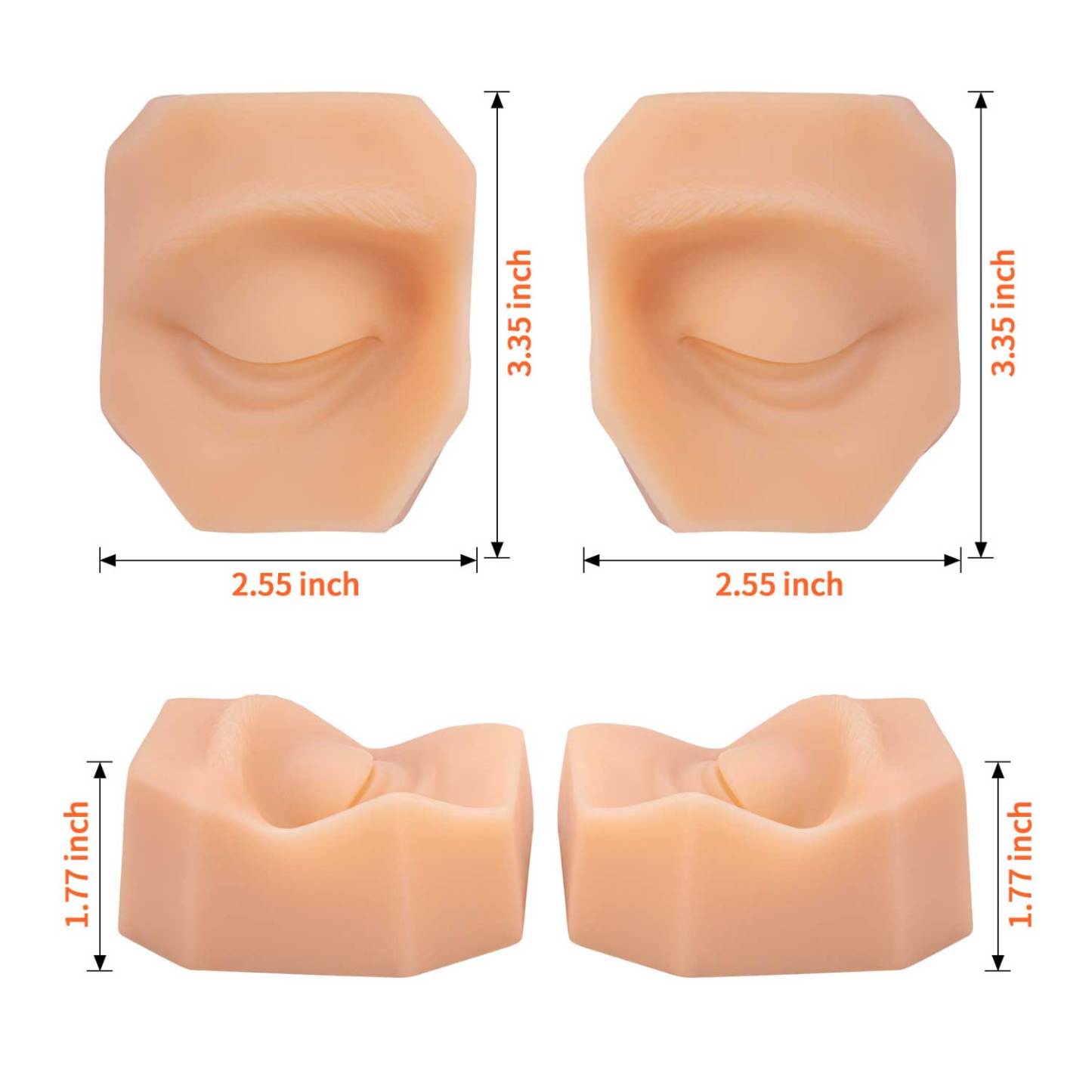 Ultrassist Silicone Left & Right Eye Model Size