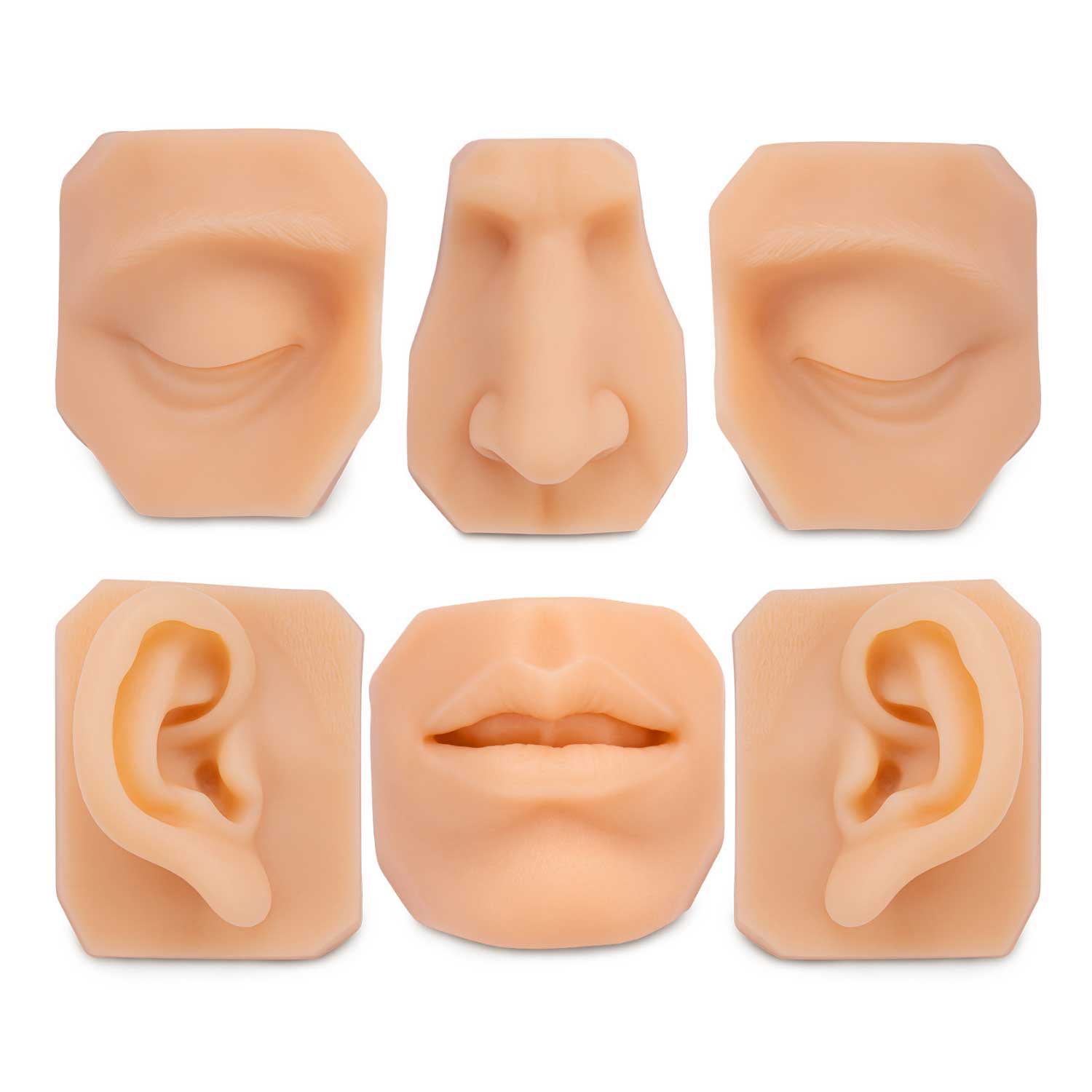 Ultrassist Soft Silicone Mouth Model for Practicing Suture, Lip Tattoo