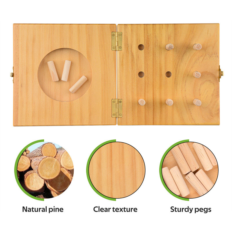 Ultrassist 9-Hole Peg Test Kit Wooden