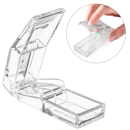 Ultrassist Transparent Pill Cutter for Accurately Cutting Pills/Tablets